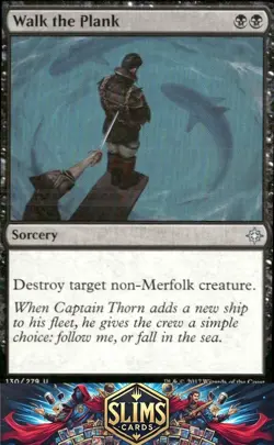 Magic the Gathering MTG Ixalan Walk the Plank #130 Buy 2 Get 1 - Image 1