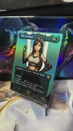 Tifa Lockhart Borderless #0391 - RARE - MTG: Final Fantasy - FOIL - Image 2