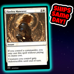 Flawless Manuever - Custom Art Magic: The Gathering Playtest Card - Commander - Image 1