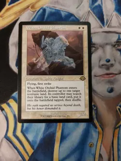 MTG White Orchid Phantom Retro Modern Horizons 3 White Rare NM-M x1 - Image 2