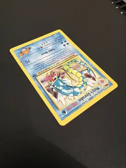Misty’s Gyarados 13/132 Gym Challenge 2000 Pokemon Card Holo Rare NM - Image 4