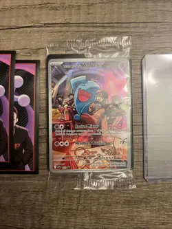NEW Pokemon TCG Team Rocket’s Wobbuffet SVP 203 Sealed Promo Destined Rivals - Image 2