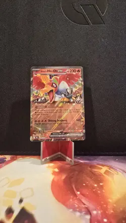 Ethan's Ho-Oh EX 39/182 Double Rare Holo Pokemon Destined Rivals SV10 NM/M - Image 1