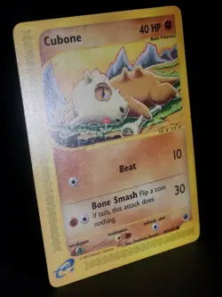 2002 Pokemon E-Reader - Cubone Expedition 103/165 Non-Holo LP/MP - Image 2