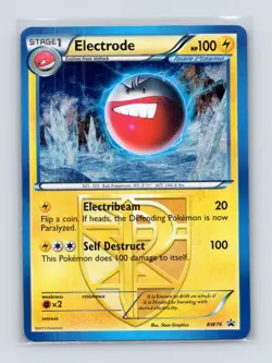 Pokemon TCG Electrode (Team Plasma) - BW76 Black and White Promos Holo MP - Image 1