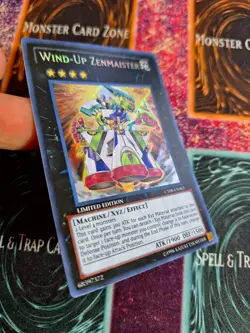Yu-Gi-Oh! TCG Wind-Up Zenmaister CT08-EN002 Limited Secret Rare Near Mint - Image 2
