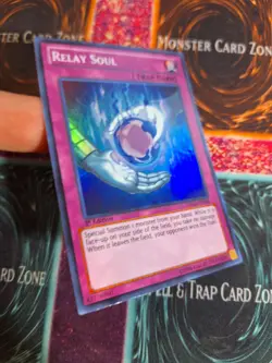 Yu-Gi-Oh! Relay Soul DRLG-EN008 Super Rare 1st Edition Near Mint a1/ - Image 2