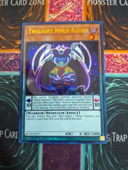 Yu-Gi-Oh! Twilight Ninja Kagen BLLR-EN017 Ultra Rare 1st Edition Near Mint a1/ - Image 1