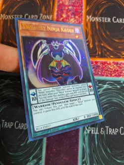 Yu-Gi-Oh! Twilight Ninja Kagen BLLR-EN017 Ultra Rare 1st Edition Near Mint a1/ - Image 2