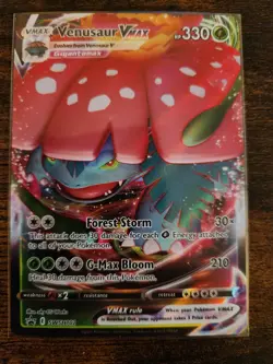 Venusaur VMAX SWSH102 SWSH: Sword & Shield Promo Cards Holo - Image 1