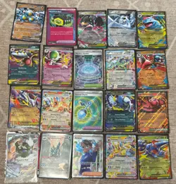 TCG Pokemon 40x Card Binder Lot Collection - Illustration Rare, FA's, Ex’s, More - Image 1