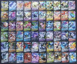 60 Lot Pokemon TCG Chinese RR Card Art Rare Rayquaza Mew Gengar J75 - Image 1