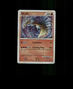 SPARKLING HOLO Ho-Oh Card Ho-Oh Pokemon Card READ DESCRIPTION BELOW p2 - Image 1