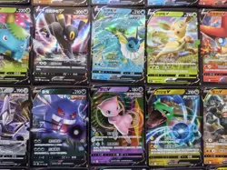 60 Lot Pokemon TCG Chinese RR Card Art Rare Rayquaza Mew Gengar J75 - Image 2