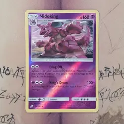 Nidoking 59/181 Team Up Reverse Holo NM Pokemon Card English - Image 1