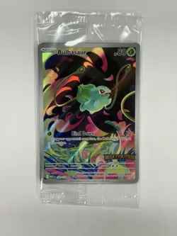 Bulbasaur 133/132 Pokemon TCG Mega Evolutions Stamped Promo Card NM SEALED - Image 1