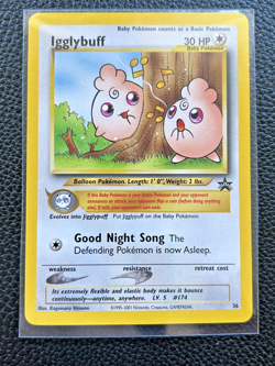 Pokemon Card - Igglybuff - Black Star Promo #36 WotC - Mint - Image 1