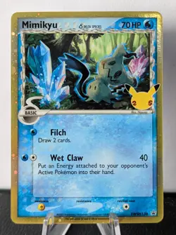 Mimikyu (Delta Species) PROMO #SWSH136 Pokemon Card TCG - Image 1