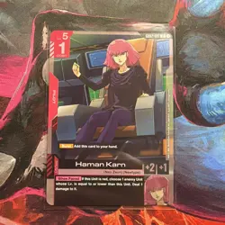 Gundam Card Game TCG Haman Karn Dual Impact GD02-091 - Image 1