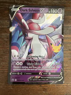 Dark Sylveon V SWSH134 Jumbo Cards Holo - Image 1