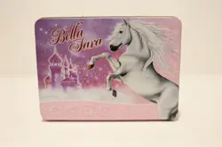 Bella Sara SEALED COLLECTORS TIN 5 Packs And One SHINNY BONIS CARD! Rare Sealed - Image 1