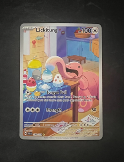 Lickitung 180/162 Scarlet & Violet Temporal Forces Pokemon Card NM Pack Fresh - Image 1