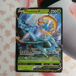 Dhelmise V 009/202 Ultra Rare Sword & Shield 2020 Pokemon Card Near Mint-Mint - Image 1