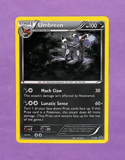 Pokemon TCG Umbreon Black Star Promo XY96 Holo Promo Card - Image 1