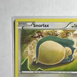 Snorlax 77/124 Rare Non-Holo Card XY Fates Collide Pokemon TCG LP - Image 3
