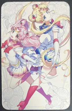 Usagi Tsukino & Chibiusa Tsukino Sailor Moon Anime Doujin Trading Card - Image 1