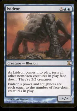 MTG - Ixidron Time Spiral #65 Rare LP - Image 1