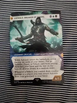 Adewale, Breaker of Chains (Showcase) Universes Beyond: Assassin's Creed NM+ - Image 1