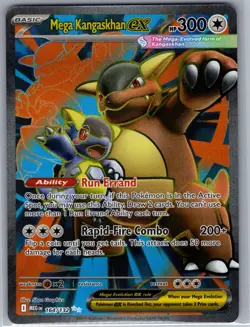 Mega Kangaskhan ex - 164/132 ME01: Mega Evolution - Pokemon Card - NM - Image 1