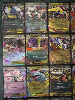 POKEMON MEGA EVOLUTIONS PHANTASMAL FLAMES FULL ART ILLUSTRATION RARE CARD LOT !! - Image 2