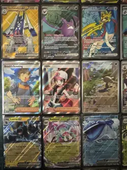 POKEMON MEGA EVOLUTIONS PHANTASMAL FLAMES FULL ART ILLUSTRATION RARE CARD LOT !! - Image 4