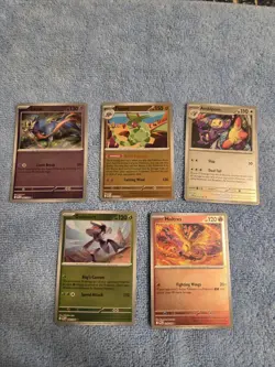 Pokemon TCG - Reverse Holo Rares - ME02: Phantasmal Flames - Lot of 5 - NM - Image 1