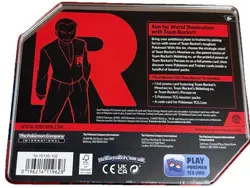 Pokemon TCG Team Rocket Tin Persian ex Promo + 5 Booster Packs - Factory Sealed - Image 2