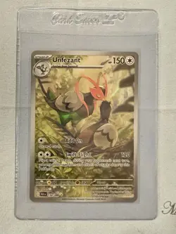 Unfezant 2025 Pokemon SV Black Bolt NM Illustration Rare #150/086 English - Image 3