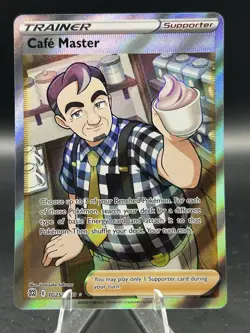 Pokemon Trainer Gallery Cafe Master TG25/TG30 Ultra Rare Brilliant Stars MINT - Image 1