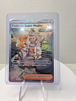 Pokemon Professor Sada’s Vitality 256/182 Secret Ultra Rare Paradox Rift SV TCG - Image 2
