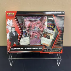 Pokemon TCG: Destined Rivals Team Rocket's Mewtwo Ex Box - New Factory Sealed - Image 1