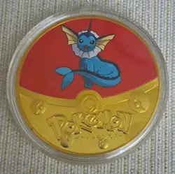 10 Piece Gold Coin Pokemon Eevee Evolutions Set Eeveelutions - Image 4