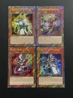 2025 YUGIOH RA04 PLATINUM SECRET RARE ALEISTER THE INVOKER NM BONUS SET - Image 1
