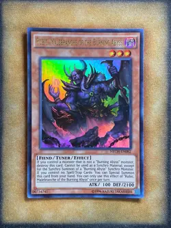 Yugioh Rubic, Malebranche of the Burning Abyss NECH-EN082 Ultra Rare NM - Image 1