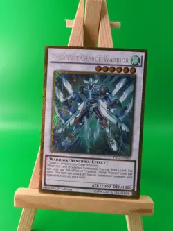 YuGiOh! 1x STARDUST CHARGE WARRIOR - 1ST ED - GOLD SECRET RARE - PGL3-EN005 LP - Image 2