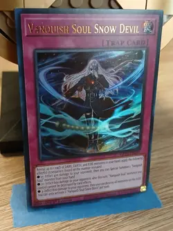 Yu-Gi-Oh! Vanquish Soul Snow Devil MP24-EN245 Ultra Rare 1st Edition NM ENG - Image 4