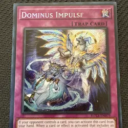 Dominus Impulse ROTA-EN079 Secret Rare Rage of the Abyss 1st Edition Yu-Gi-Oh! - Image 3