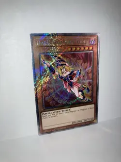 Yugioh Dark Magician Girl RA03-EN123 (C) Platinum Secret Rare 1st NM - Image 1