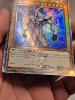 *** ELEMENTAL HERO NEOS *** QUARTER CENTURY SECRET RARE TN23-EN006 YUGIOH! - Image 3