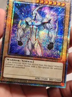 *** ELEMENTAL HERO NEOS *** QUARTER CENTURY SECRET RARE TN23-EN006 YUGIOH! - Image 4